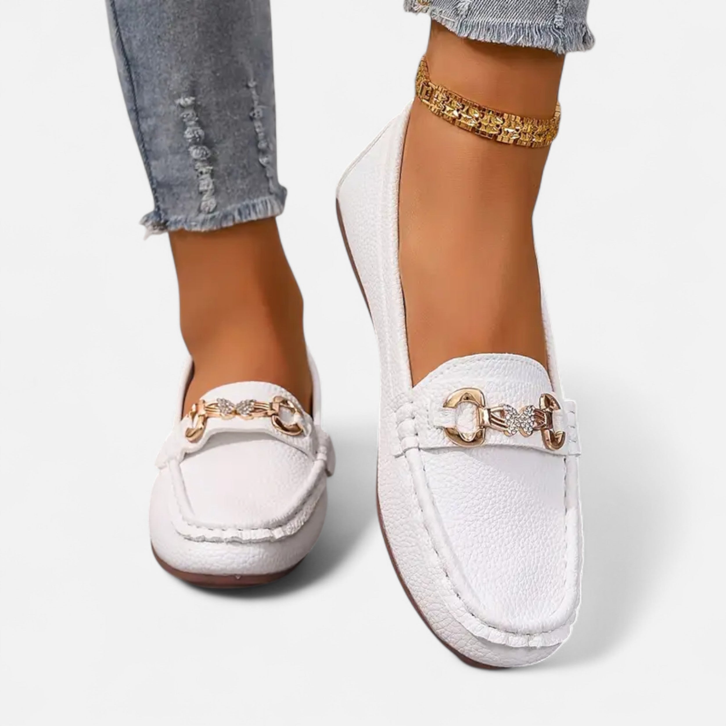 Women’s Diamond Butterfly Strap Shoes