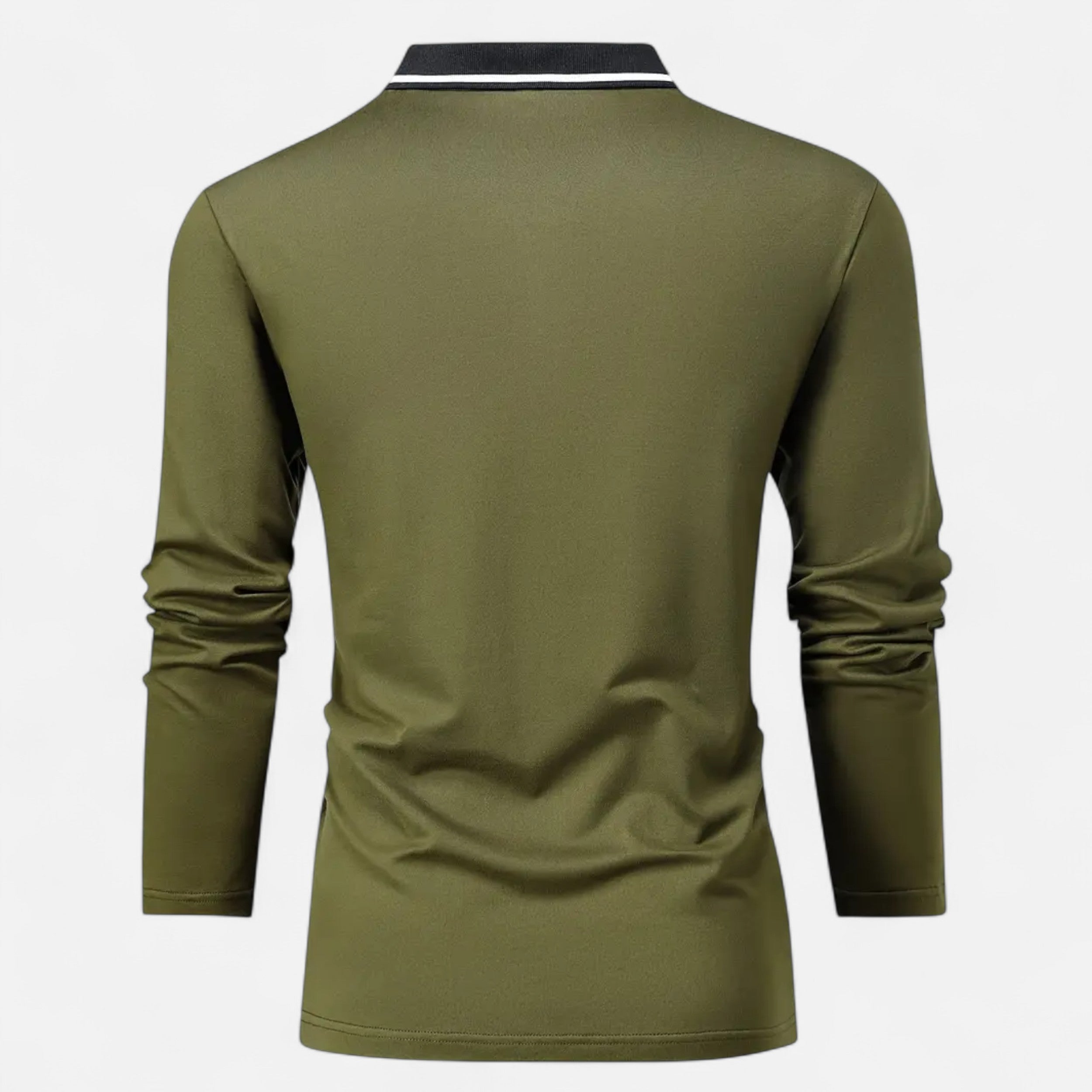 Men’s Casual Rugby Top – Timeless Autumn Layer