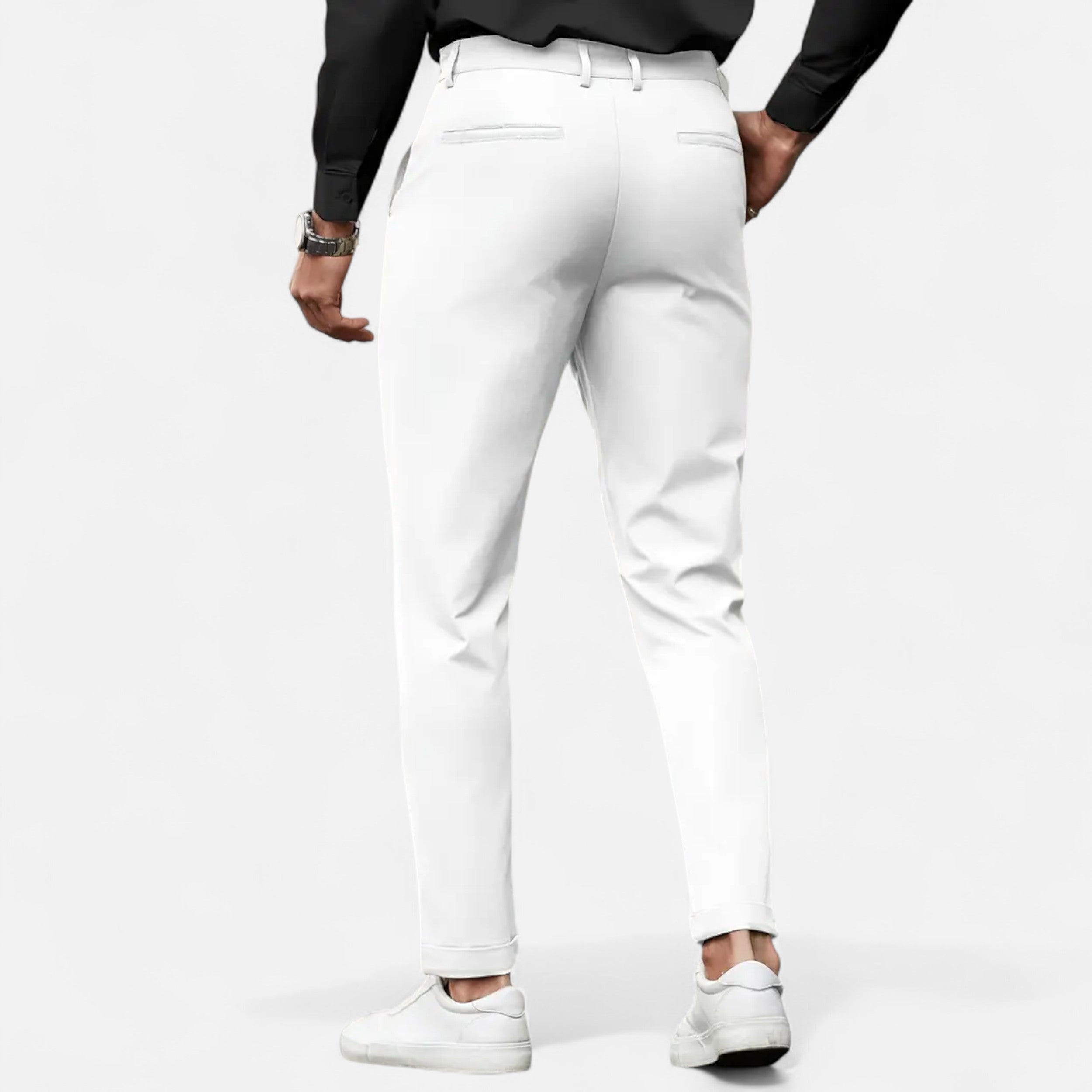 Men’s Straight-Leg Trousers – Timeless Design