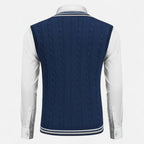 Men’s Knitted V-Neck Vest – Heritage Layers
