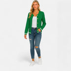 Women’s Elegant Long Sleeve Knit Cardigan