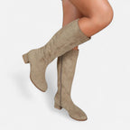 Women’s Skinny Zipper Boots