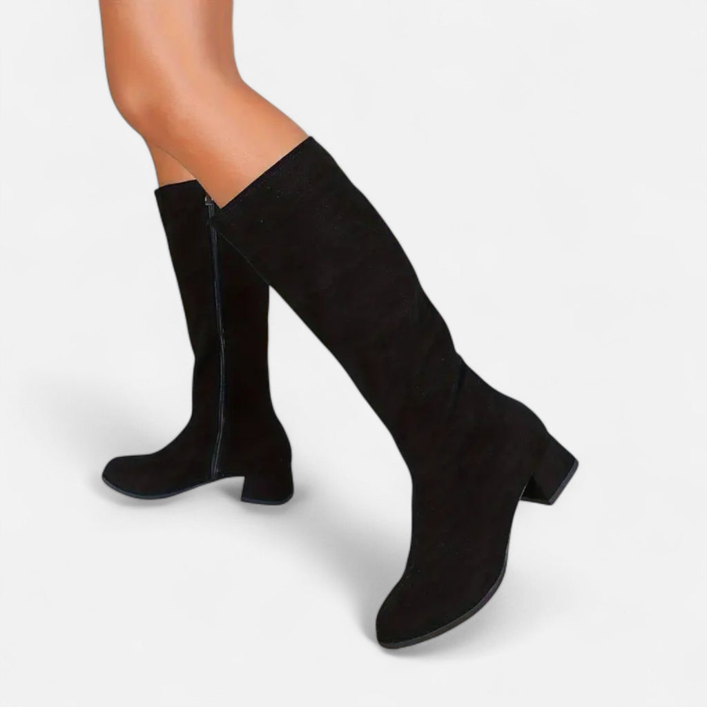 Women’s Skinny Zipper Boots