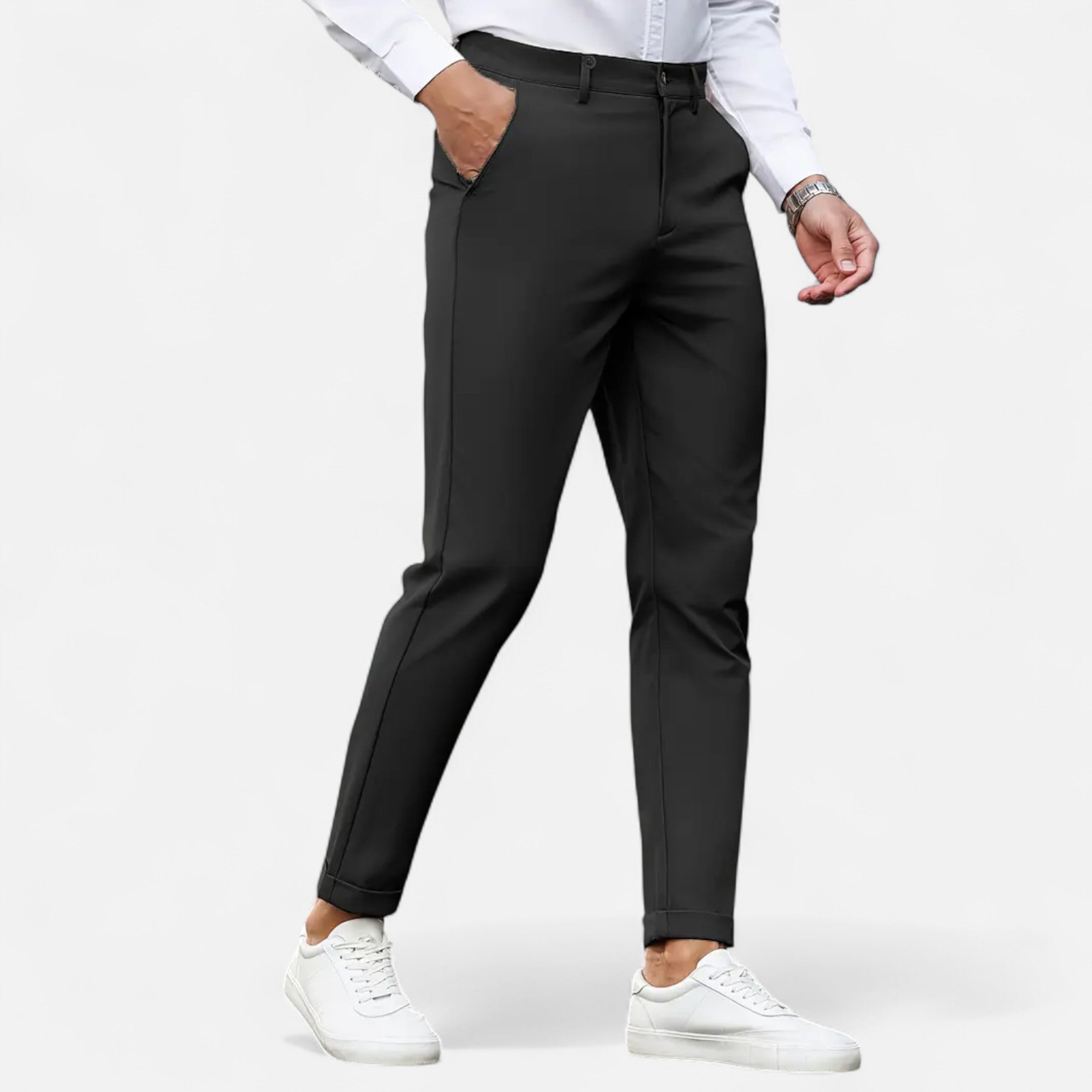 Men’s Straight-Leg Trousers – Timeless Design