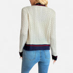 Women’s Colorblock V-Neck Cardigan