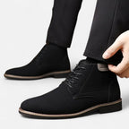 Men’s Retro Business Lace-Up Boots