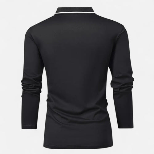 Men’s Casual Rugby Top – Timeless Autumn Layer