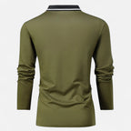Men’s Casual Rugby Top – Timeless Autumn Layer
