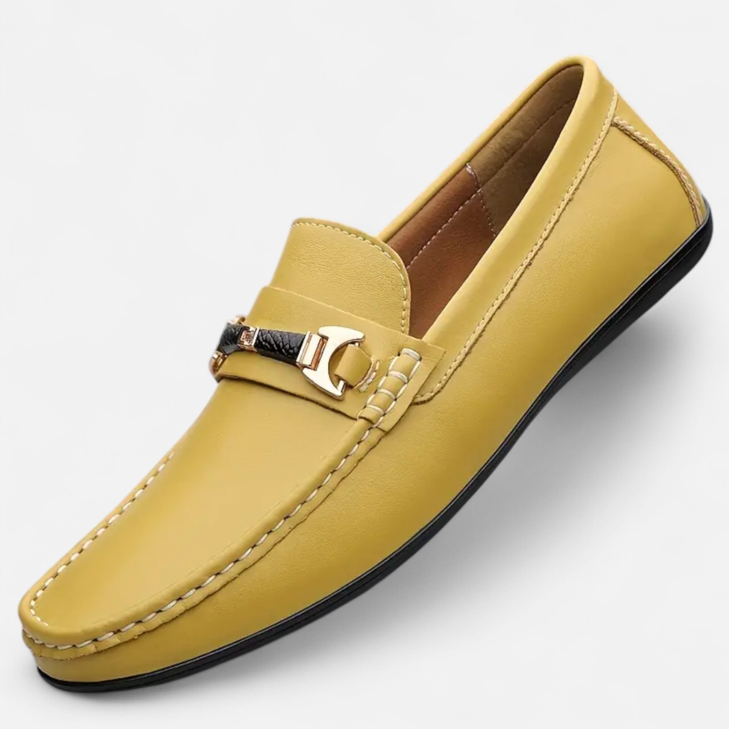Men’s Slip-On Loafers Leather