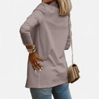 Women’s Chic Mid-Length Lapel Cardigan