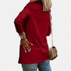 Women’s Chic Mid-Length Lapel Cardigan