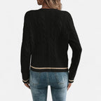 Women’s Elegant Long Sleeve Knit Cardigan