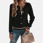 Women’s Elegant Long Sleeve Knit Cardigan