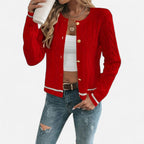 Women’s Elegant Long Sleeve Knit Cardigan