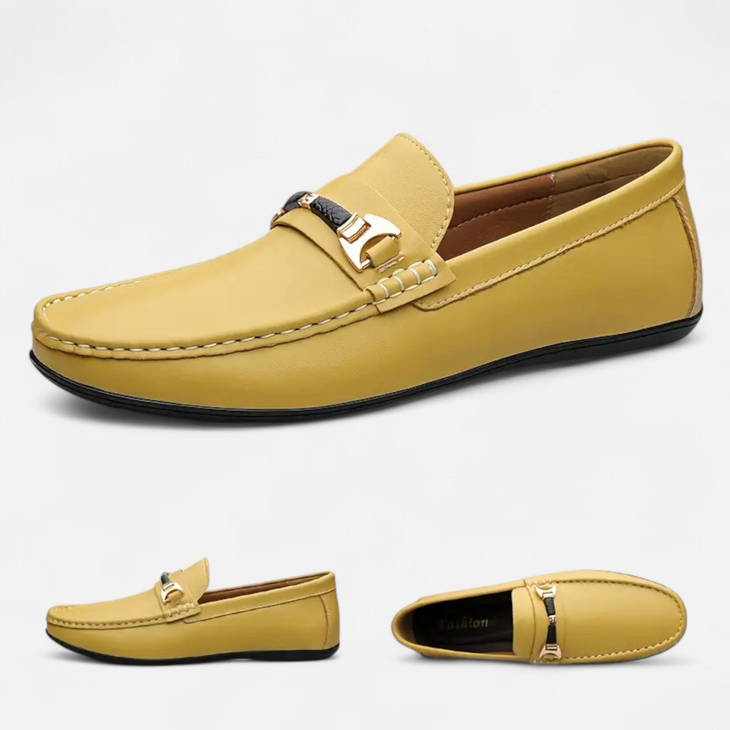 Men’s Slip-On Loafers Leather