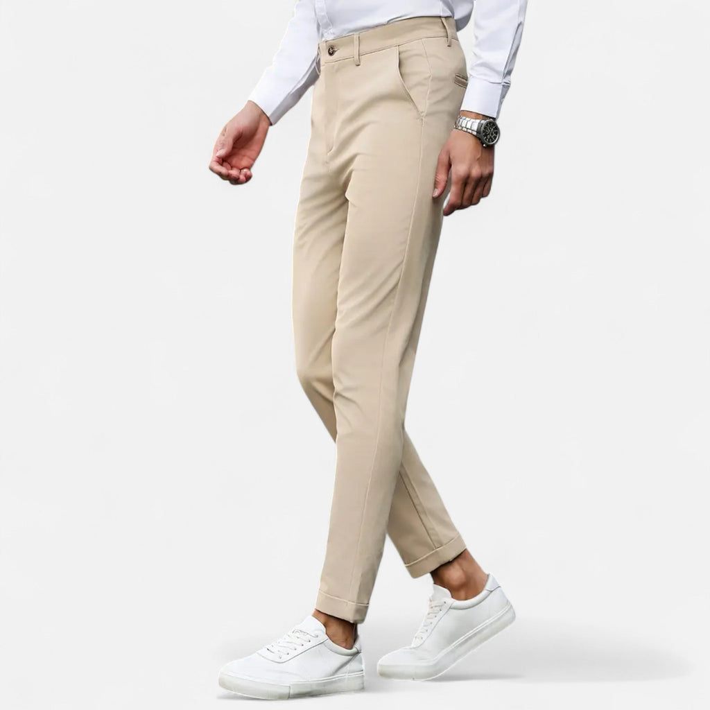 Men’s Straight-Leg Trousers – Timeless Design