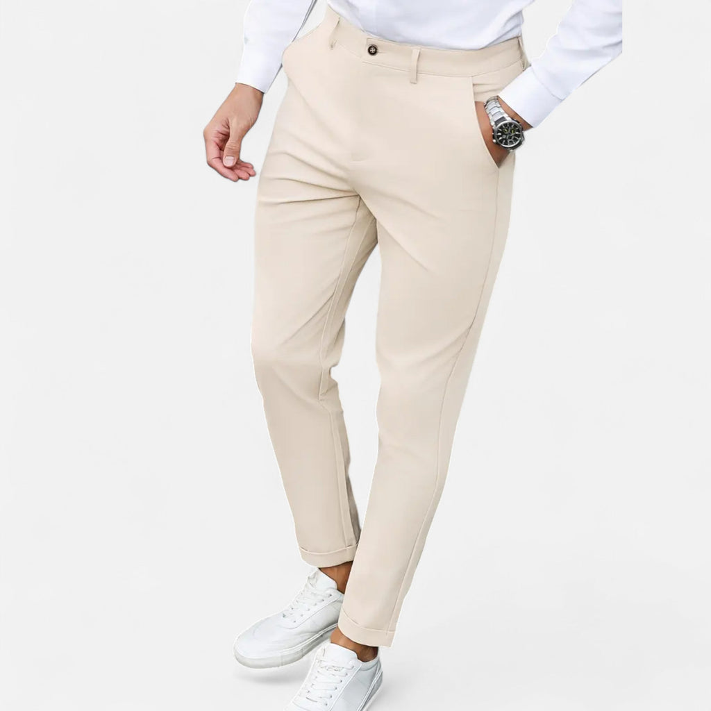 Men’s Straight-Leg Trousers – Timeless Design